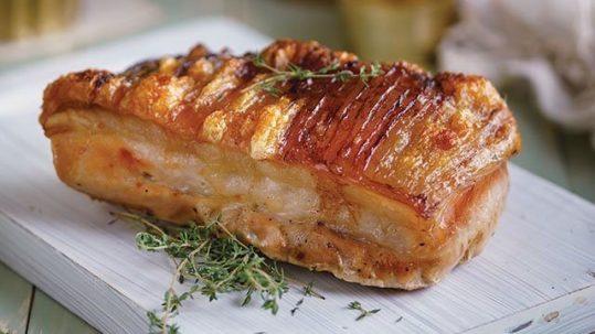 roasted pork loin chops