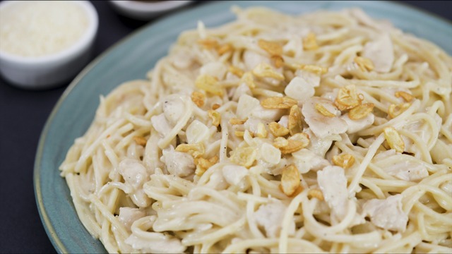 Chicken Parmesan Pasta Recipe - Creamy, Garlicky, and Delicious