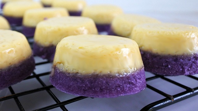 Ube Leche Puto Recipe