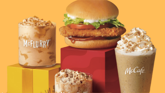 McDonald's Launches NEW Sandwich, McFlurry, And Frappe For The Holidays