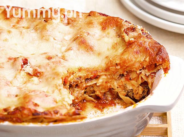 Meatball Lasagna Recipe - Yummy.ph