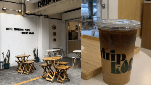 Here's a look inside Drip Kofi's branch in Mandaluyong City.