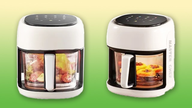 glass air fryer from Ookas Electronics PH