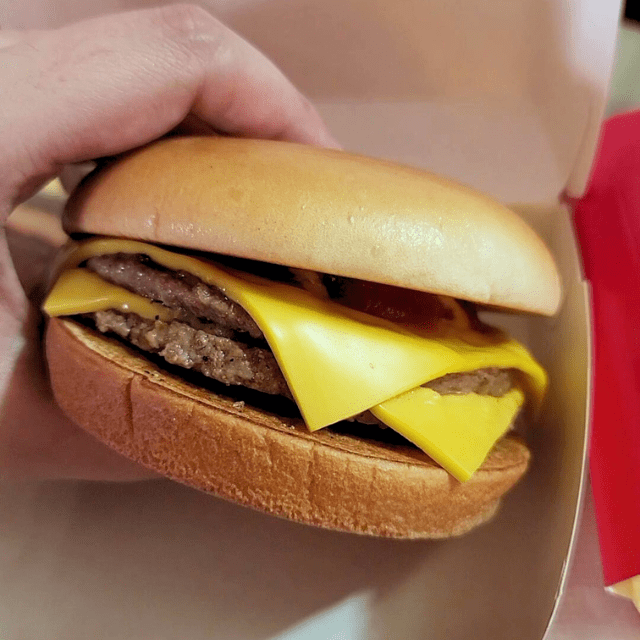 McDonald's Double Cheeseburger