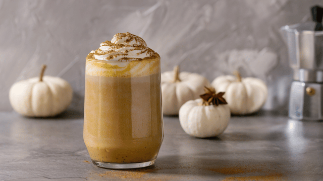 pumpkin pie spice latte