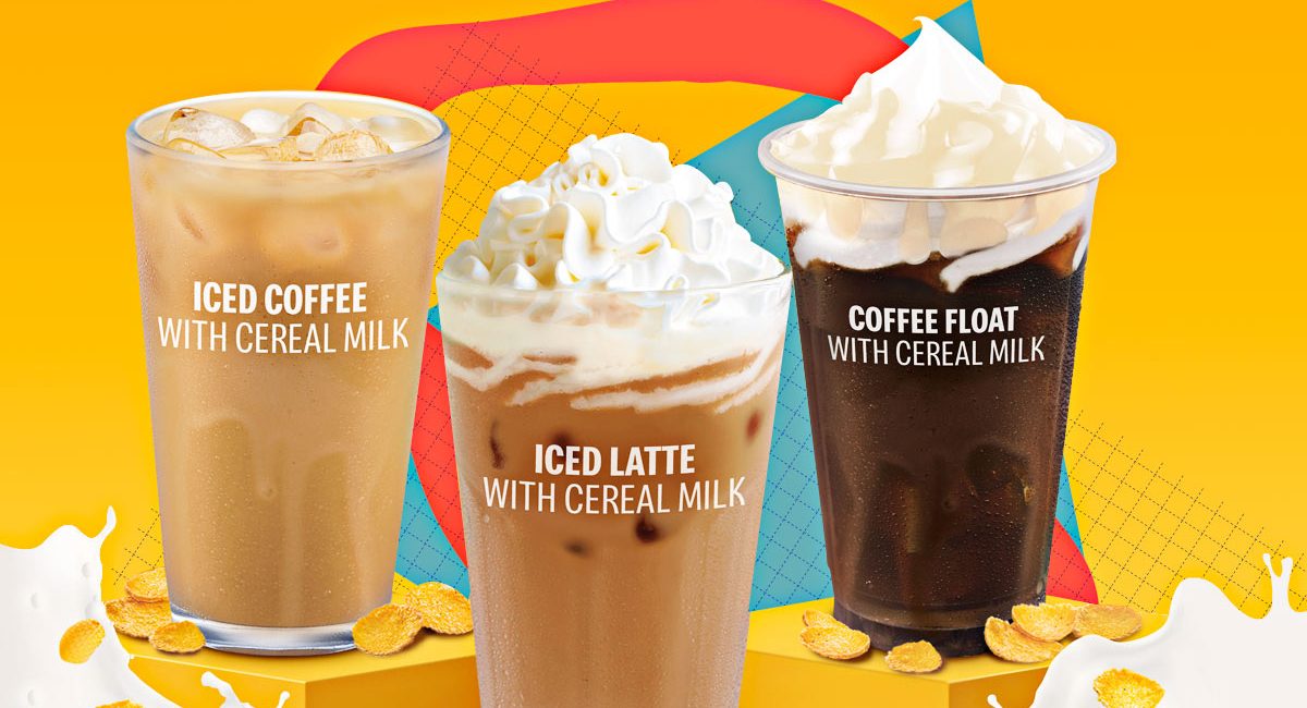 mcdonald's cereal milk coffee variants