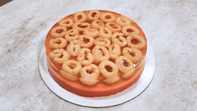 BBakery's Rose Lychee Glass Cake